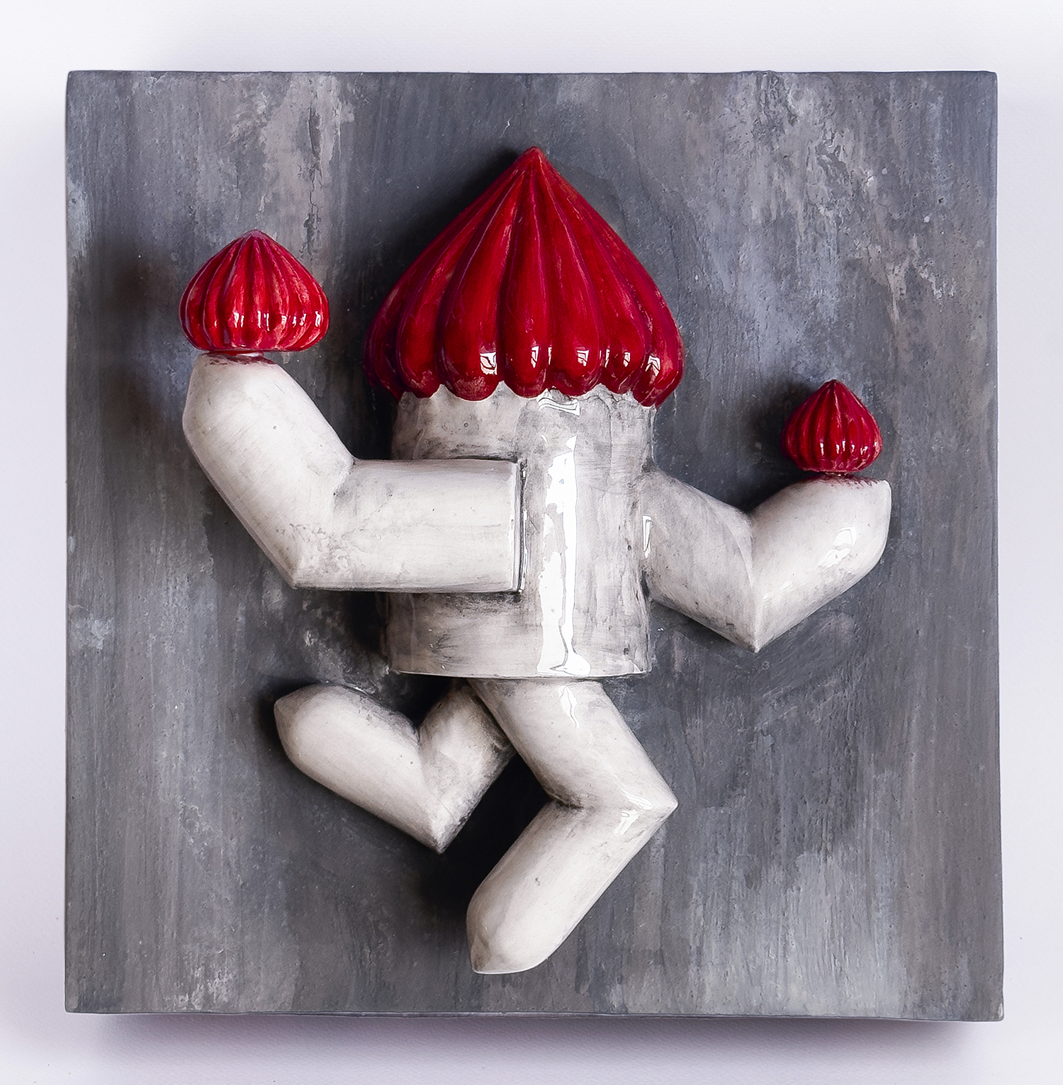 Contemporary Iranian art object with modern minimalist design, handmade by Ashkan Behjou