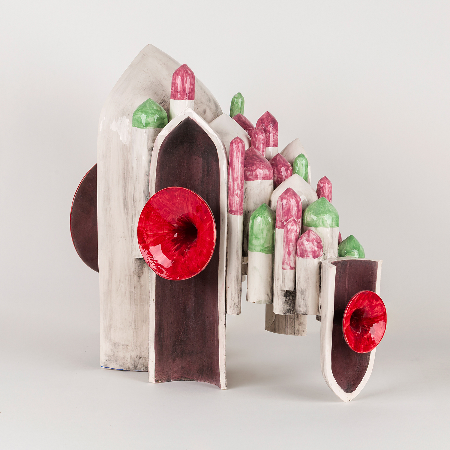 Contemporary Iranian art object with modern minimalist design, handmade by Ashkan Behjou