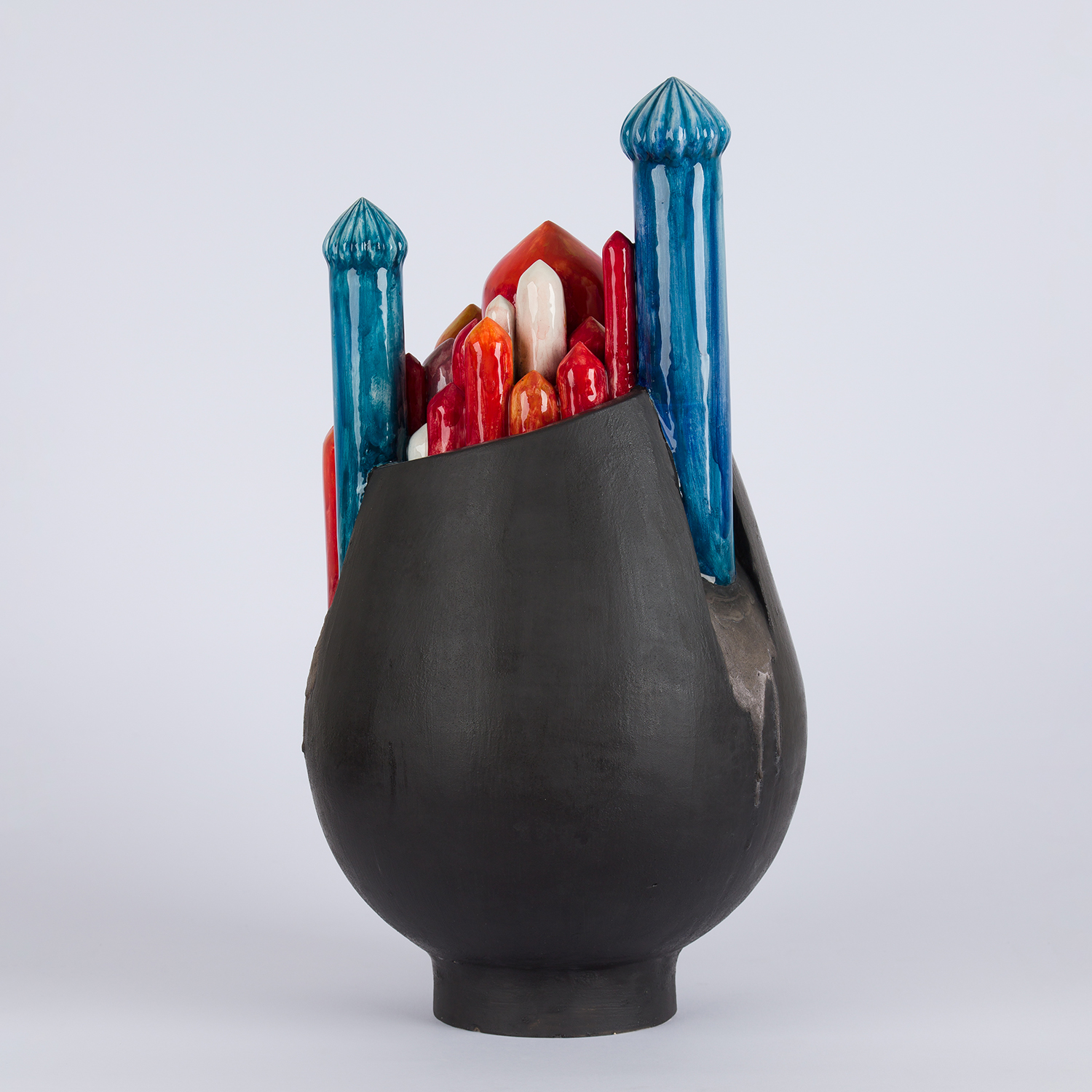 Iranian artisan object with detailed craftsmanship, created by Ashkan Behjou