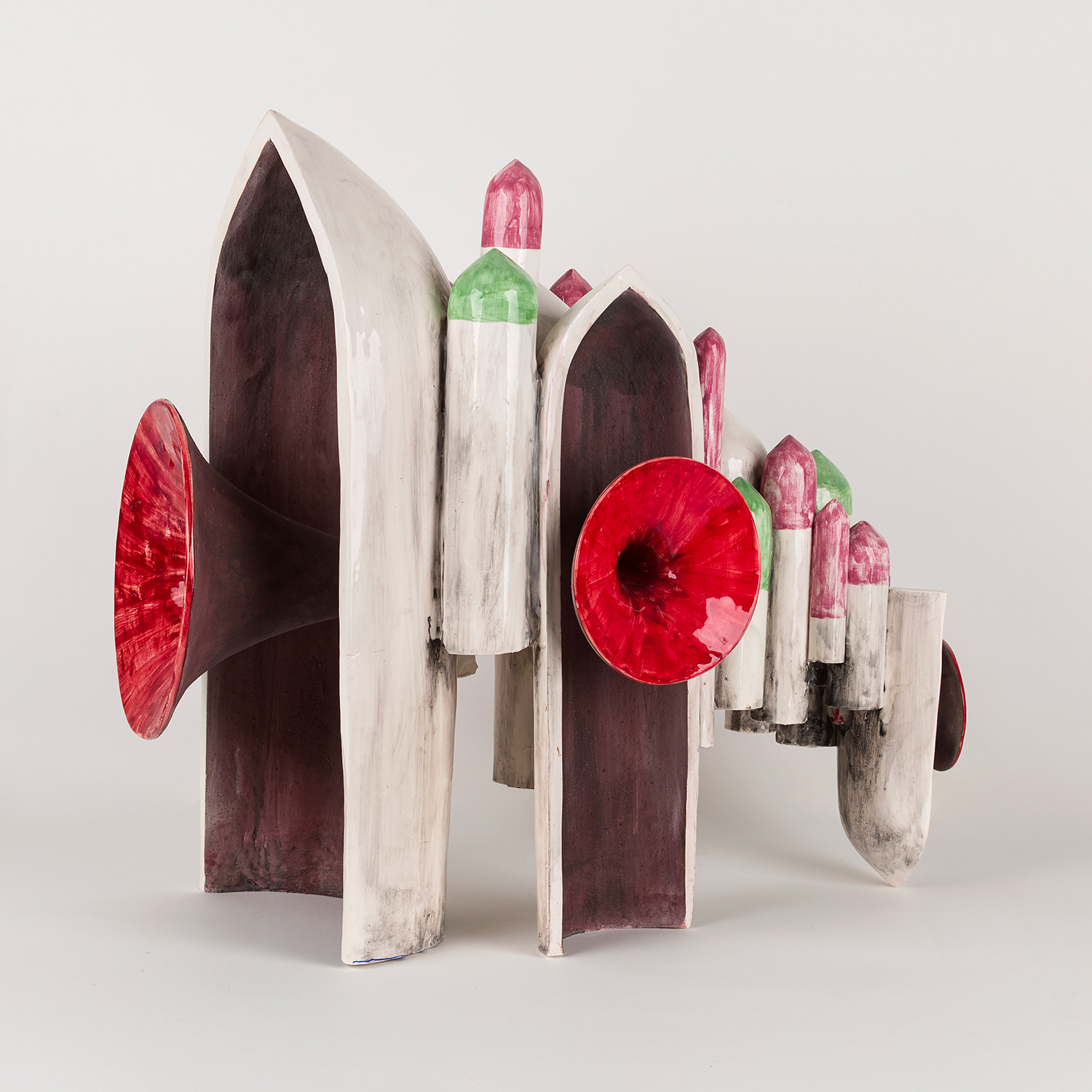 Contemporary Iranian art object with modern minimalist design, handmade by Ashkan Behjou