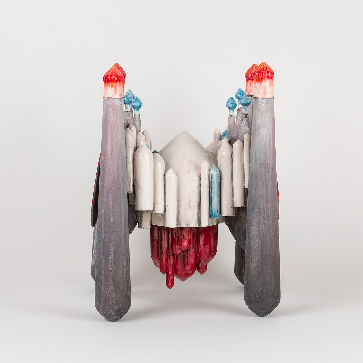 Contemporary Iranian art object with modern minimalist design, handmade by Ashkan Behjou