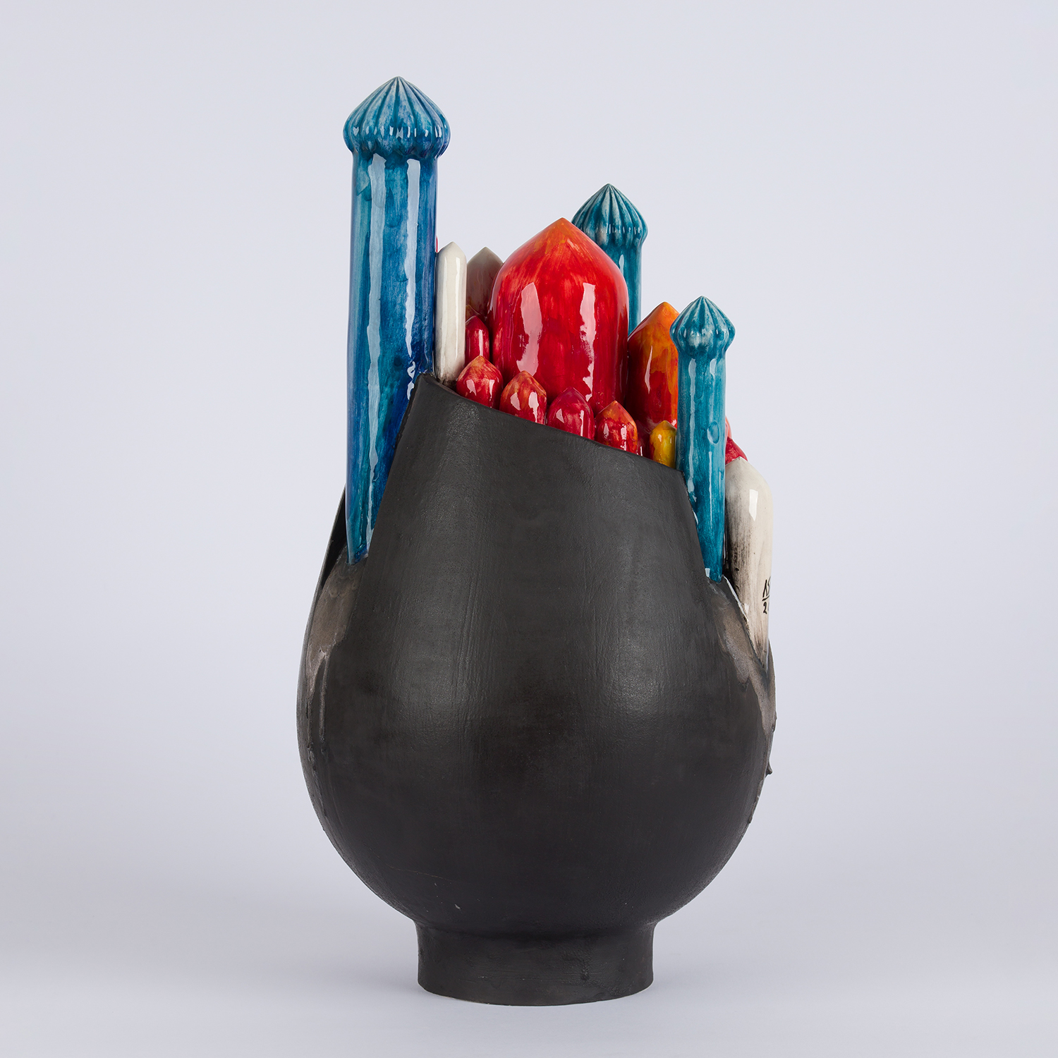 Iranian artisan object with detailed craftsmanship, created by Ashkan Behjou