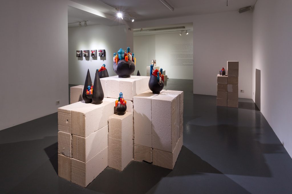 Unique handmade Iranian sculpture blending tradition and modern design by Ashkan Behjou