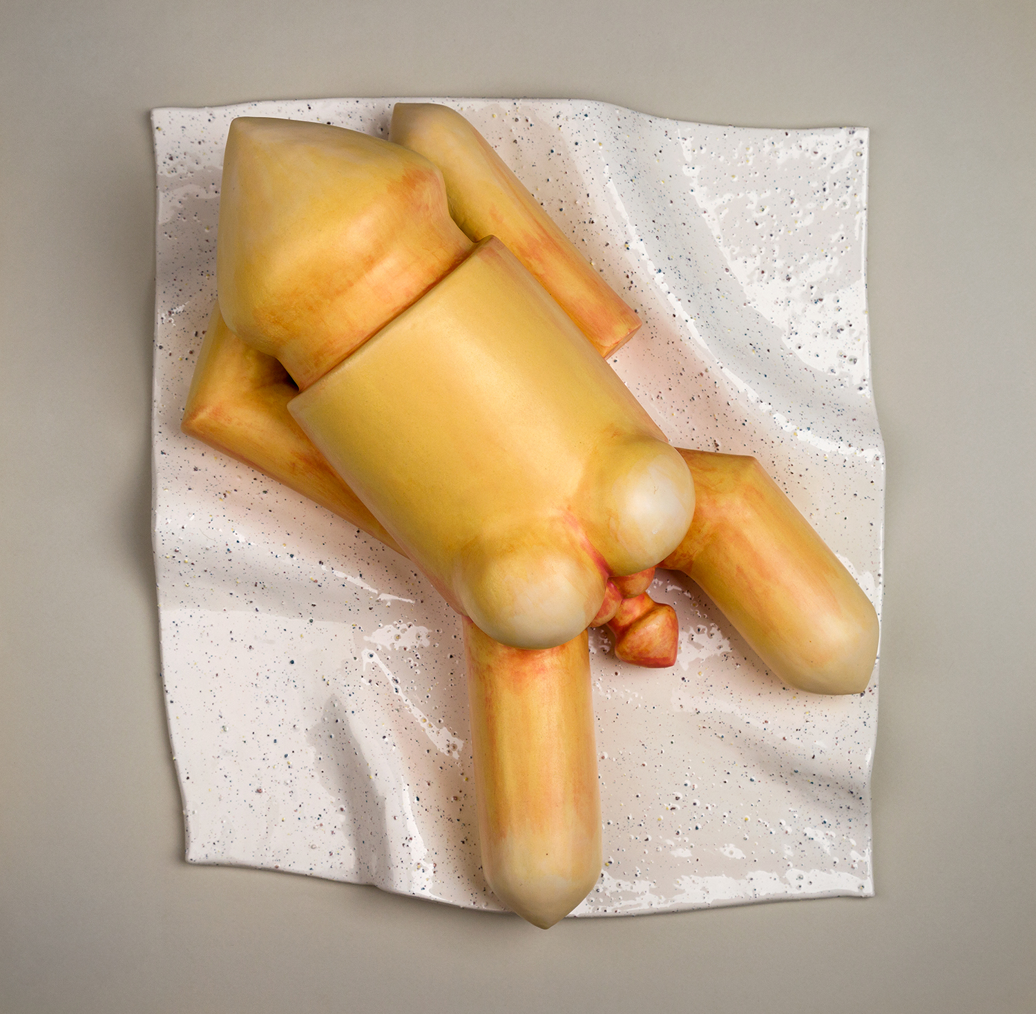 Sunbather, Ceramic, 22x29x32 cm, 2025 copy