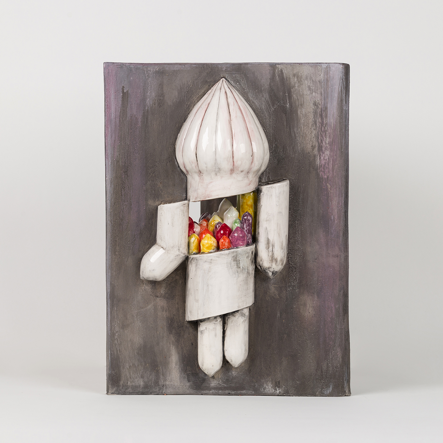 Contemporary Iranian art object with modern minimalist design, handmade by Ashkan Behjou